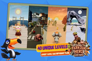Screenshot 10: Parkour Hero - Animal Runner 3D Stunts Simulator
