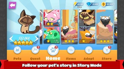 Screenshot 4: Pets Race - Fun Multiplayer PvP Online Racing Game