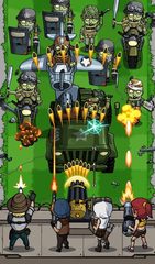 Screenshot 1: Zombie War Idle Defense Game
