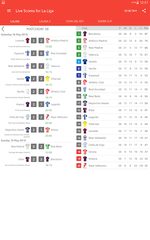 Screenshot 14: Live Scores for La Liga Santander 2021/2022