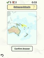 Screenshot 7: Countries of Oceania Quiz