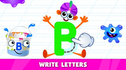 Screenshot 3: Bini ABC games for kids! Preschool learning app!