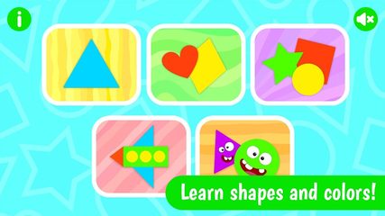 Screenshot 1: Learn Shapes with Dave and Ava