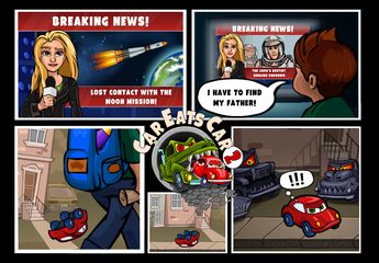 Screenshot 4: Car Eats Car 2 - Racing Game