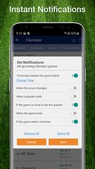 Screenshot 4: College Football Live Scores, Plays, & Schedules