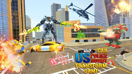 Screenshot 11: Multi Police Robot Transform