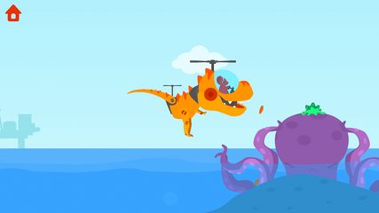 Screenshot 4: Dinosaur Helicopter - for kids
