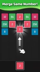 Screenshot 1: X2 Blocks: 2048 Number Games