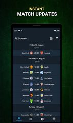 Screenshot 1: Premier League Live Scores