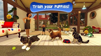 Screenshot 9: Virtual Puppy Simulator - Pet Dog Family Adventure