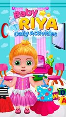 Screenshot 1: Baby Riya Daily Activities