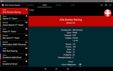 Screenshot 12: Racing Calendar + Ranking 2022