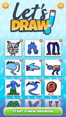 Screenshot 1: Let's Draw! - Drawing Game