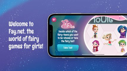Screenshot 1: FayNet. Home of fairy-teens