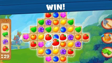 Screenshot 3: Wild Farm Match-3 Adventure