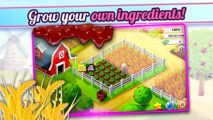 Screenshot 1: Idle Cake Empire