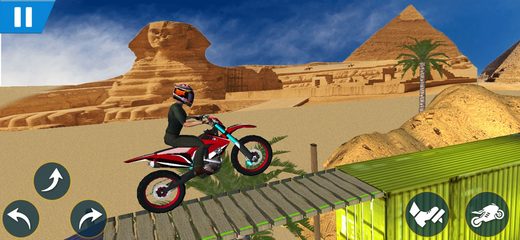 Screenshot 1: Bike Stunts: Online Moto Racer 12+