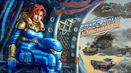 Screenshot 1: Space Army - Jetpack Arcade