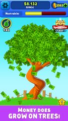 Screenshot 1: Money Tree: Idle Cash Making Tree Management Sim!