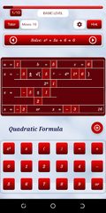 Screenshot 4: Quadratic Math Game