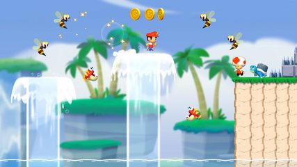 Screenshot 1: Super Tony - 3D Jump n Run Game