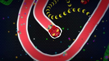 Screenshot 7: Snaky .io - MMO Worm Battle