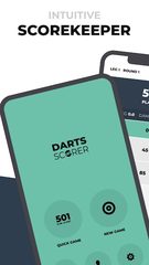 Screenshot 1: Darts Scorer 180 - Darts Scorekeeper