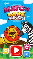 Screenshot 1: Match Game - Animals