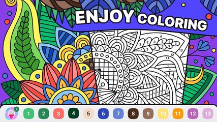 Screenshot 1: BATIQ - Color Therapy Book