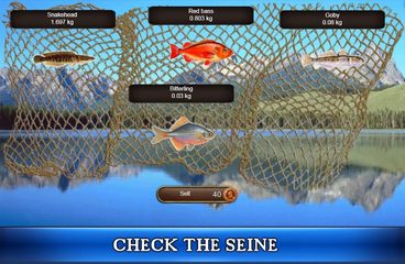 Screenshot 5: Fish Rain: Sport Fishing Games. Fishing Simulator.