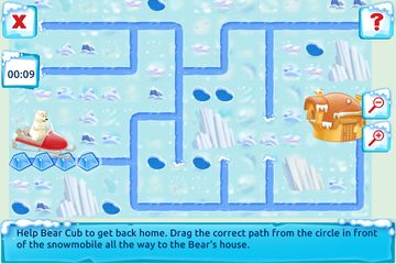 Screenshot 5: Polar Bear Cub - Fairy Tale with Games Free