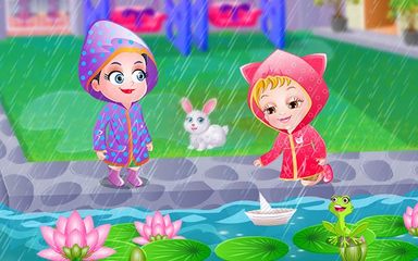 Screenshot 1: Baby Hazel First Rain