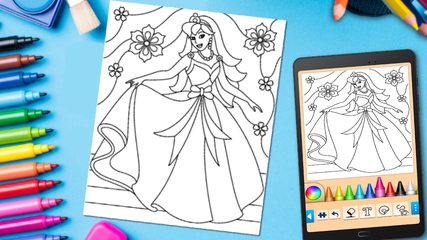 Screenshot 6: Coloring for girls and women