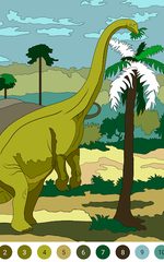 Screenshot 18: Dinosaur Coloring Book – Encyclopedia for Kids