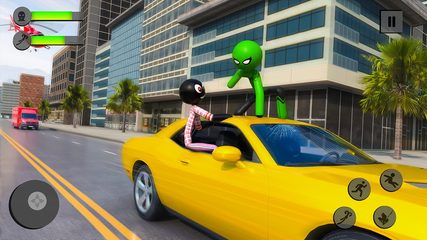 Screenshot 12: Flying Stickman Rope Hero Game
