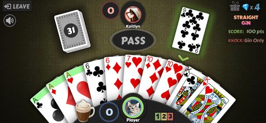 Screenshot 2: Gin Rummy - Free Offline Card Game