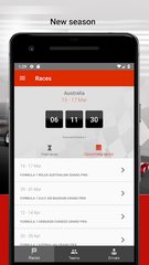 Screenshot 2: Formula 2021 Calendar & Standings