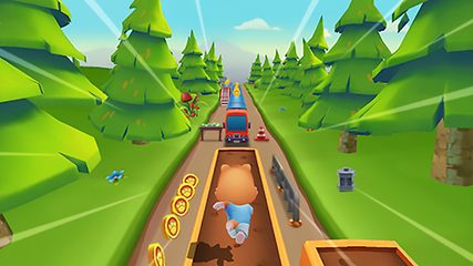 Screenshot 6: Talking Pet Gold Run