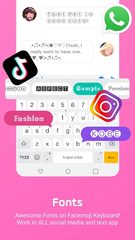 Screenshot 4: Facemoji:Emoji Keyboard&ASK AI