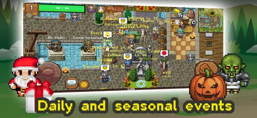 Screenshot 3: Sword of Legacy - MMORPG - RPG - MMO - Retro