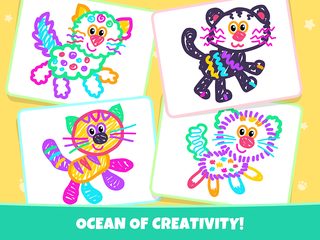 Screenshot 23: Pets Drawing for Kids and Toddlers games Preschool