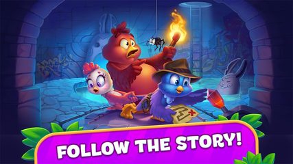 Screenshot 4: Brave Birds: Match 3 Puzzle