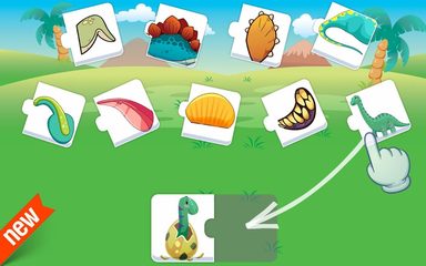 Screenshot 11: Kids puzzle - Dinosaur games