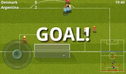 Screenshot 1: Striker Soccer