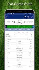 Screenshot 3: College Football Live Scores, Plays, & Schedules