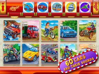 Screenshot 13: World of Cars! Car games for boys! Smart kids app