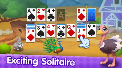 Screenshot 1: Solitaire - My Farm Friends
