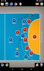 Screenshot 7: Coach Tactic Board: Handball