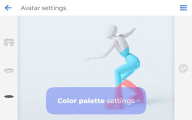 Screenshot 11: Freezio Figure Skating 3D app for training jumps.