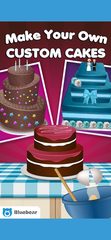 Screenshot 1: Make Cake - Baking Games 4+